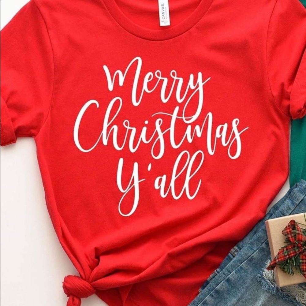 Merry Christmas Y’all Tee